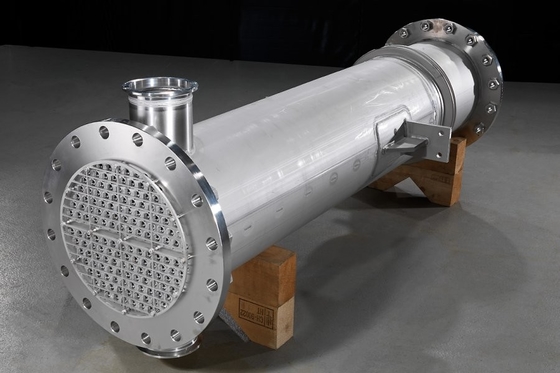 Échangeur de chaleur de 1600 kg certifié ISO ASME 0 à 1200 °C