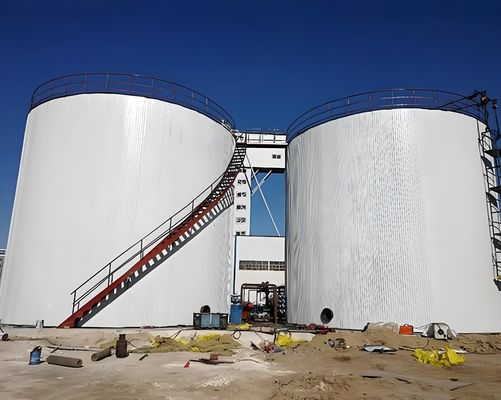 Colonne de tour de réservoir sous pression ASME verticale de 1500L pour le stockage de produits chimiques certifiée ISO