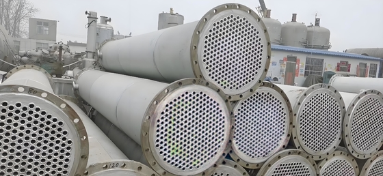 Échangeur de chaleur de coque et de tube adapté aux normes A2 ISO ASME