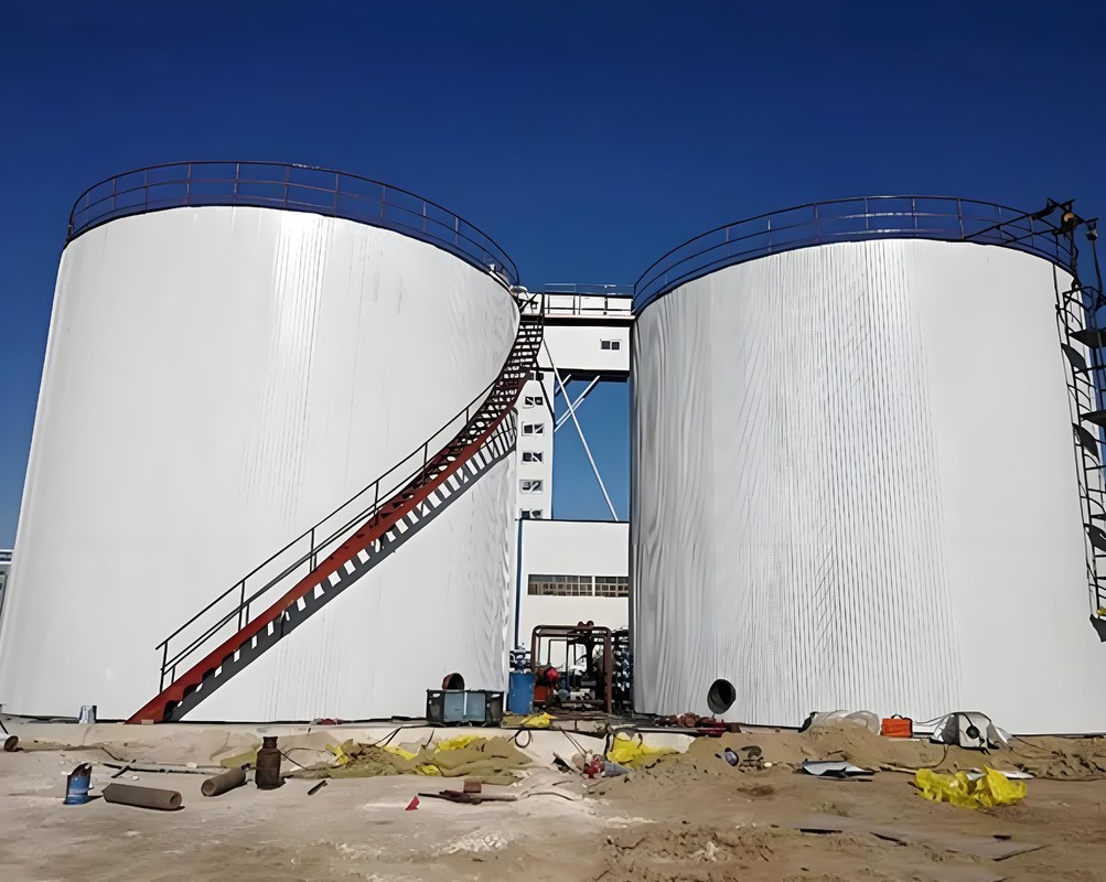 Colonne de tour de réservoir sous pression ASME verticale de 1500L pour le stockage de produits chimiques certifiée ISO
